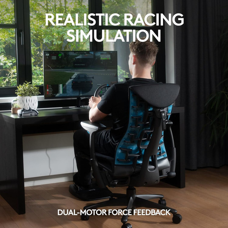 فرمان بازی لاجیتک مدل G29 Driving Force مخصوص PS4/PC