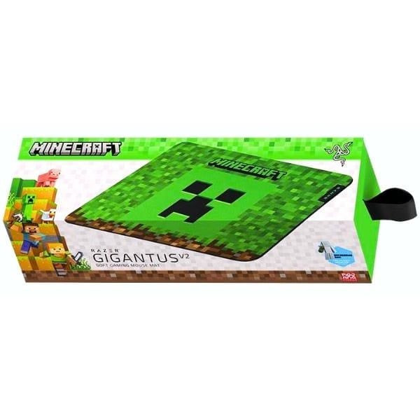 ماوس پد گیمینگ ریزر مدل GIGANTUS V2 M MINECRAFT EDITION سایز 36x27 سانتی متر