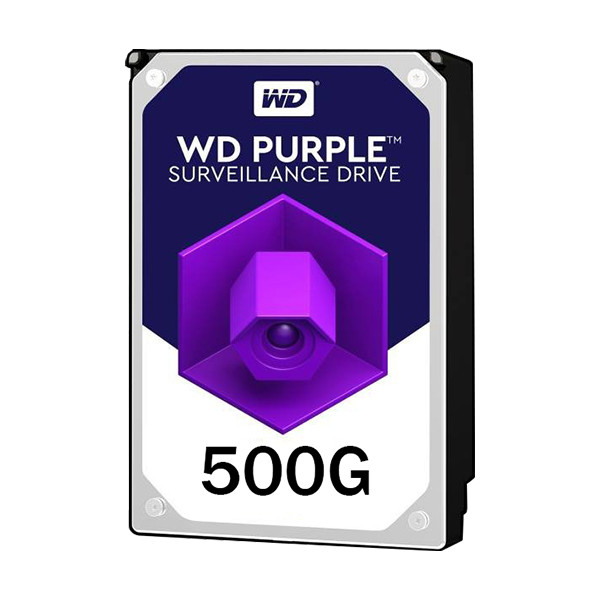 هارد دیسک اینترنال وسترن دیجیتال بنفش مدل WD500 ظرفیت 500 گیگابایت