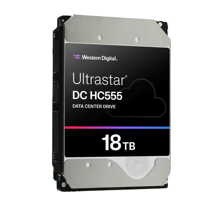 هارد دیسک اینترنال وسترن دیجیتال مدل Ultrastar HC555 ظرفیت 18 ترابایت