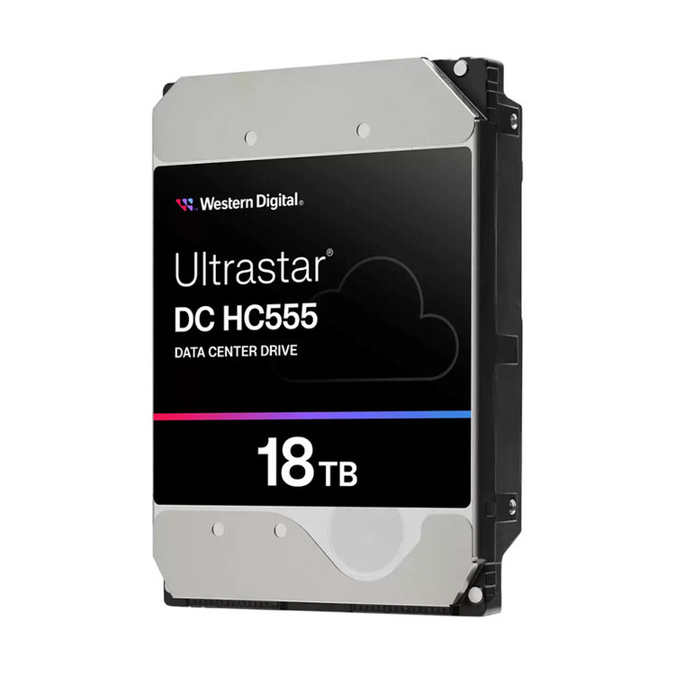 هارد دیسک اینترنال وسترن دیجیتال مدل Ultrastar HC555 ظرفیت 18 ترابایت