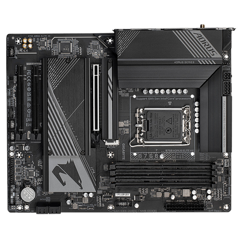 مادربرد گیگابایت مدل B760 AORUS ELITE AX Rev. 1.x