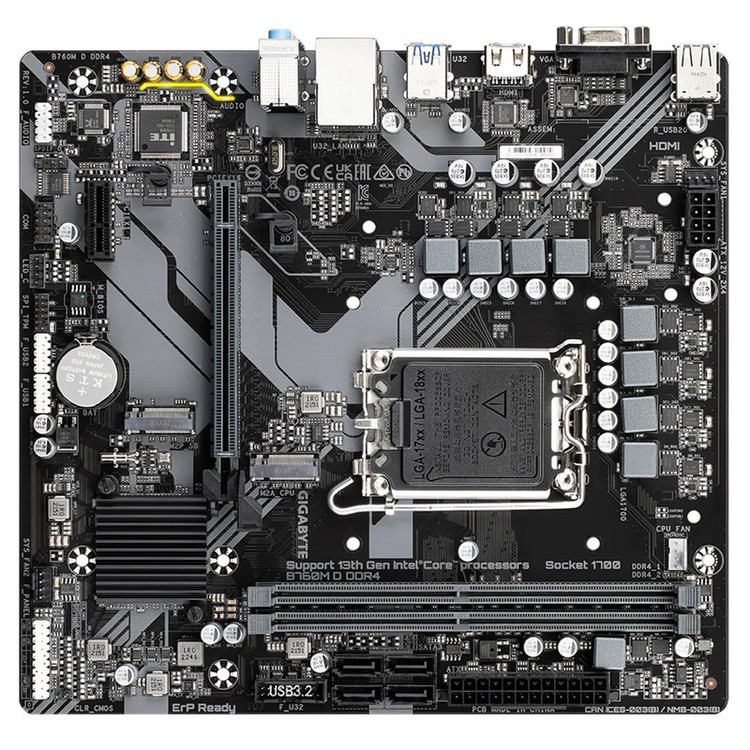 مادربرد گیگابایت مدل B760M D DDR4