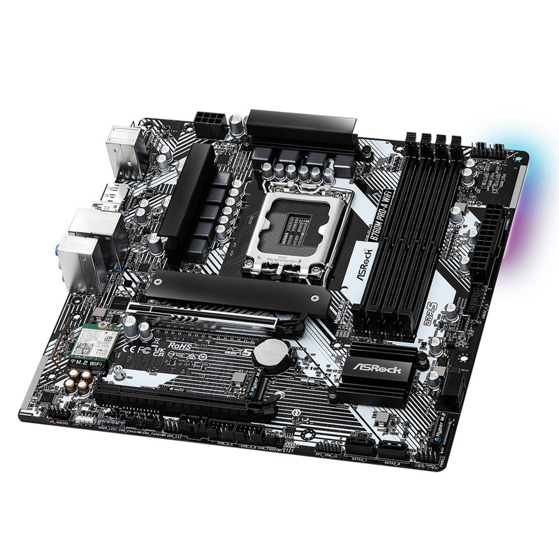 مادربرد ازراک مدل B760M Pro-A WiFi DDR5