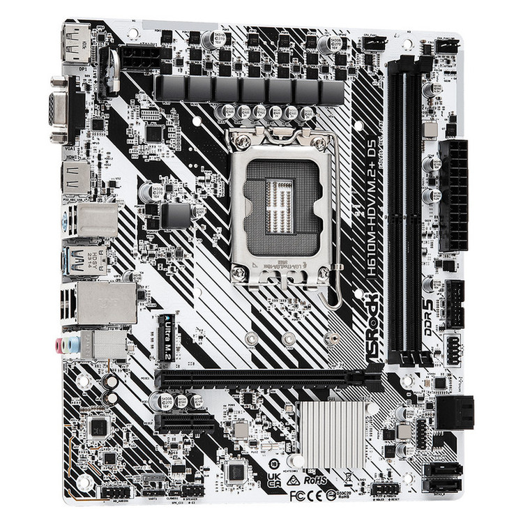 مادربرد ازراک مدل H610M-HDV/M.2 Plus DDR5