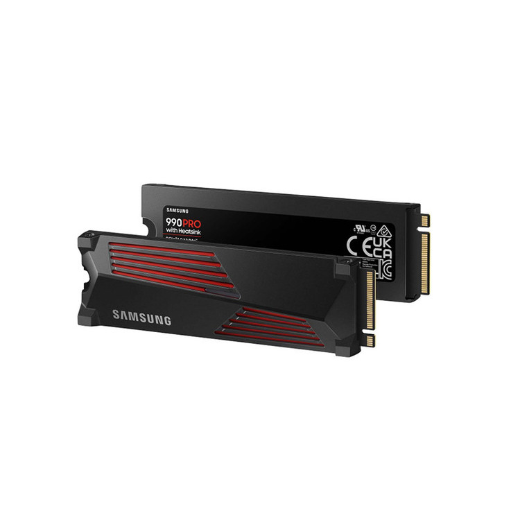 اس اس دی اینترنال PCIe Gen4 x4 سامسونگ مدل SSD SAMSUNG 990 PRO Heatsink M.2 ظرفیت 1 ترابایت