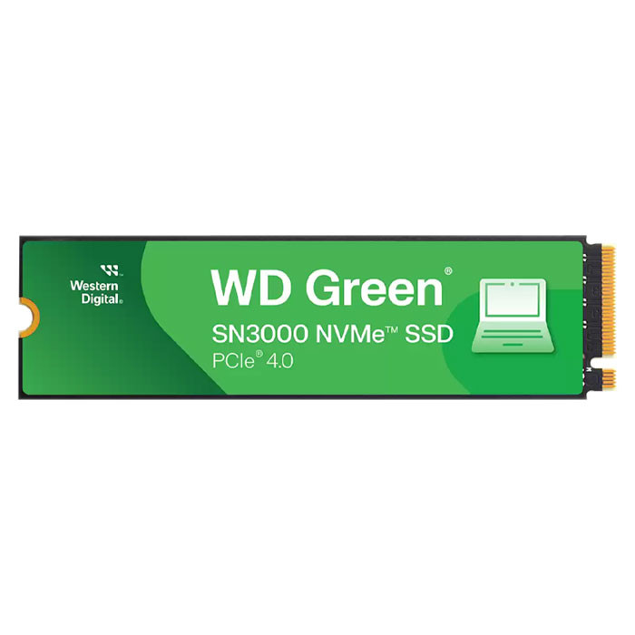 اس اس دی اینترنال PCIe Gen4 x4 وسترن دیجیتال مدل  GREEN SN3000 ظرفیت 1 ترابایت