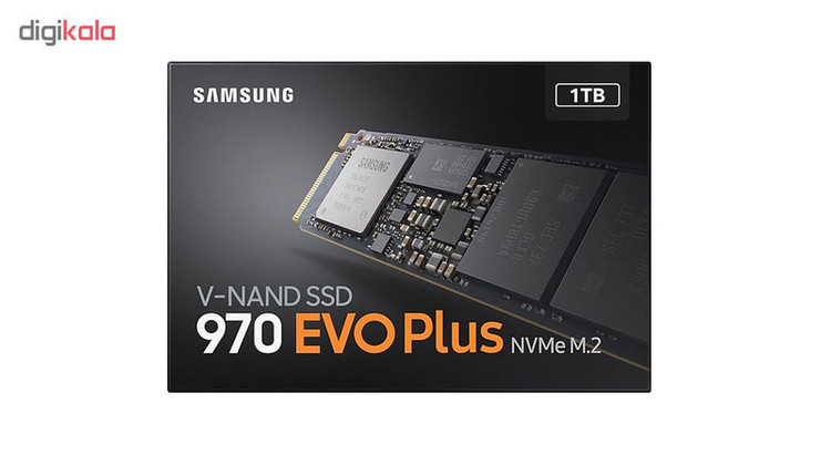 اس اس دی اینترنال PCIe Gen3 x4 سامسونگ مدل 970 EVO PLUS ظرفیت 1 ترابایت