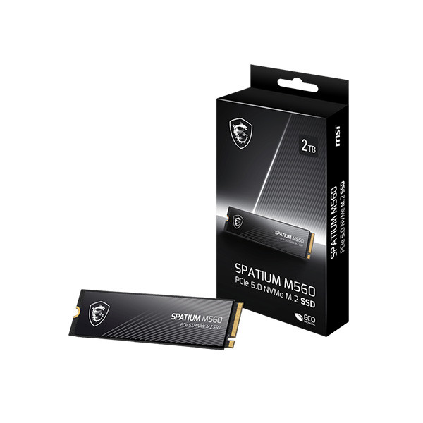 اس اس دی اینترنال PCIe Gen5 x4 ام اس آی مدل SPATIUM M560 ظرفیت 1 ترابایت