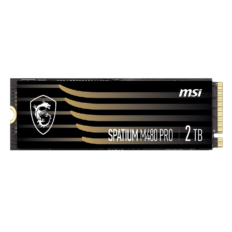 اس اس دی اینترنال ام اس آی مدل SPATIUM M480 PRO PCIe 4.0 NVMe M.2 ظرفیت 2 ترابایت