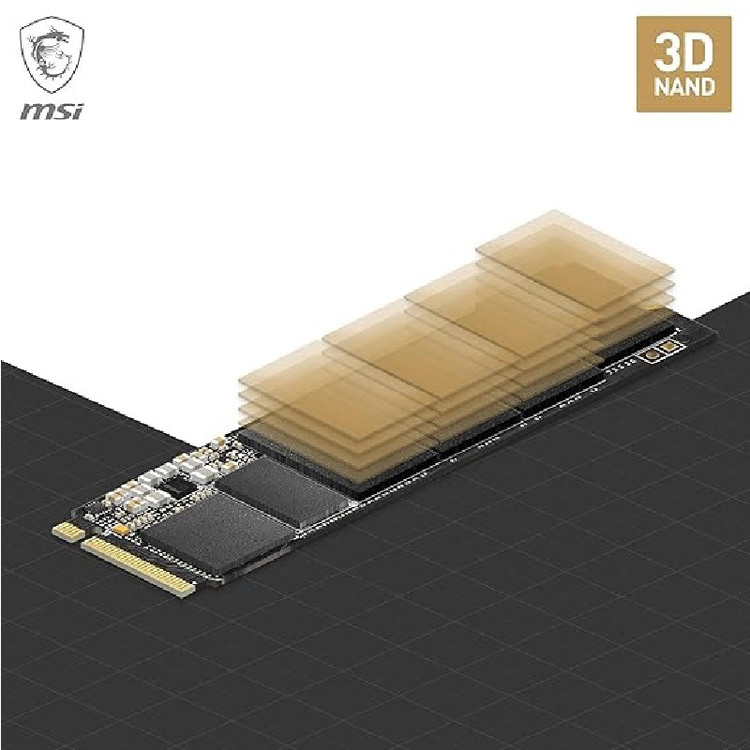 اس اس دی اینترنال ام اس آی مدل SPATIUM M480 PRO PCIe 4.0 NVMe M.2 ظرفیت 2 ترابایت