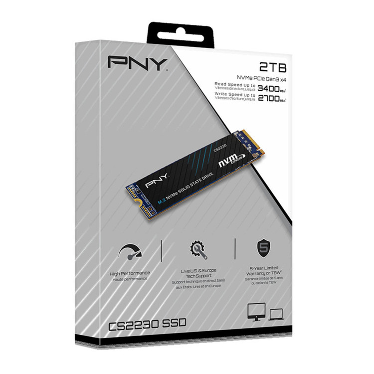 اس اس دی اینترنال پی ان وای مدل CS2230-M.2 2280 NVMe 3D NAND ظرفیت 2 ترابایت