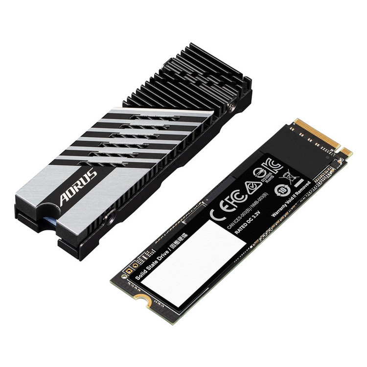 اس اس دی اینترنال PCIe Gen4 x4 گیگابایت آروس مدل GP-AG4732TB ظرفیت 2 ترابایت