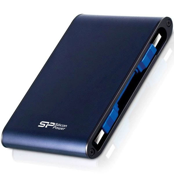 هارد اکسترنال سیلیکون پاور مدل Armor A80 ظرفیت 1 ترابایت دارای رابط USB Type-A 3.2