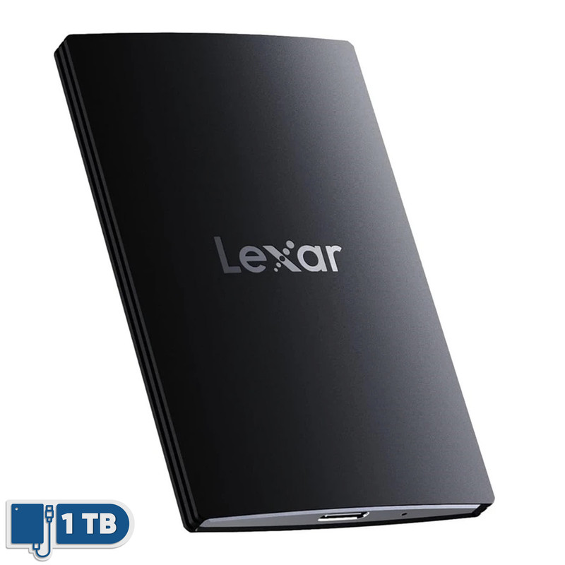 اس اس دی اکسترنال لکسار مدل SL500 ظرفیت 1 ترابایت رابط USB 3.2 Gen2