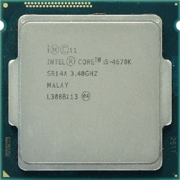 پردازنده مرکزی اینتل سری Haswell مدل Core i5-4670K Tray