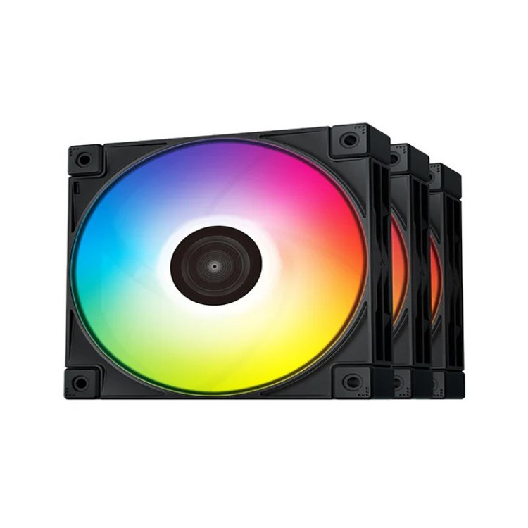 فن کیس دیپ کول مدل FC120 BLACK بسته سه عددی