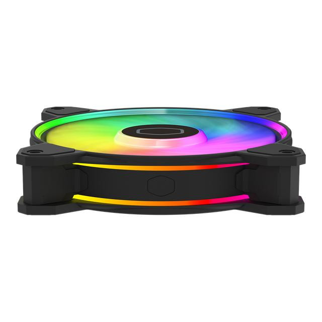 فن کیس کولر مستر مدل MasterFan MF120 Halo2 بسته سه عددی