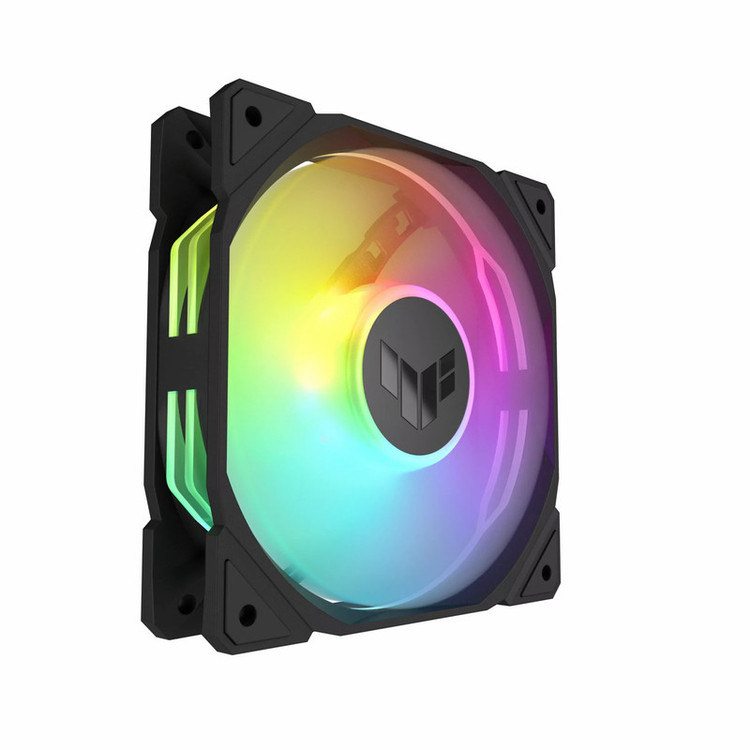 فن کیس ایسوس مدل TUF GAMING FAN TR120 BK ARGB بسته 3 عددی