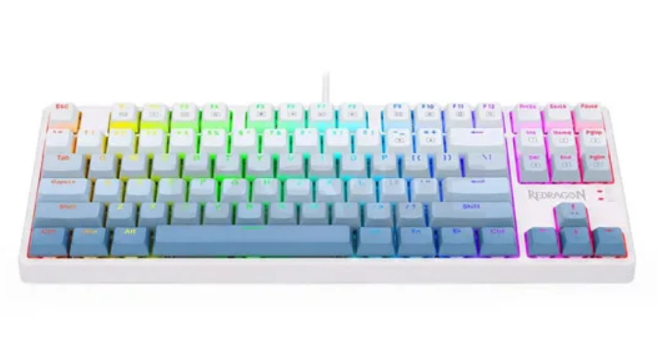 کیبورد مخصوص بازی ردراگون مدل CASS K645 W-GP RGB
